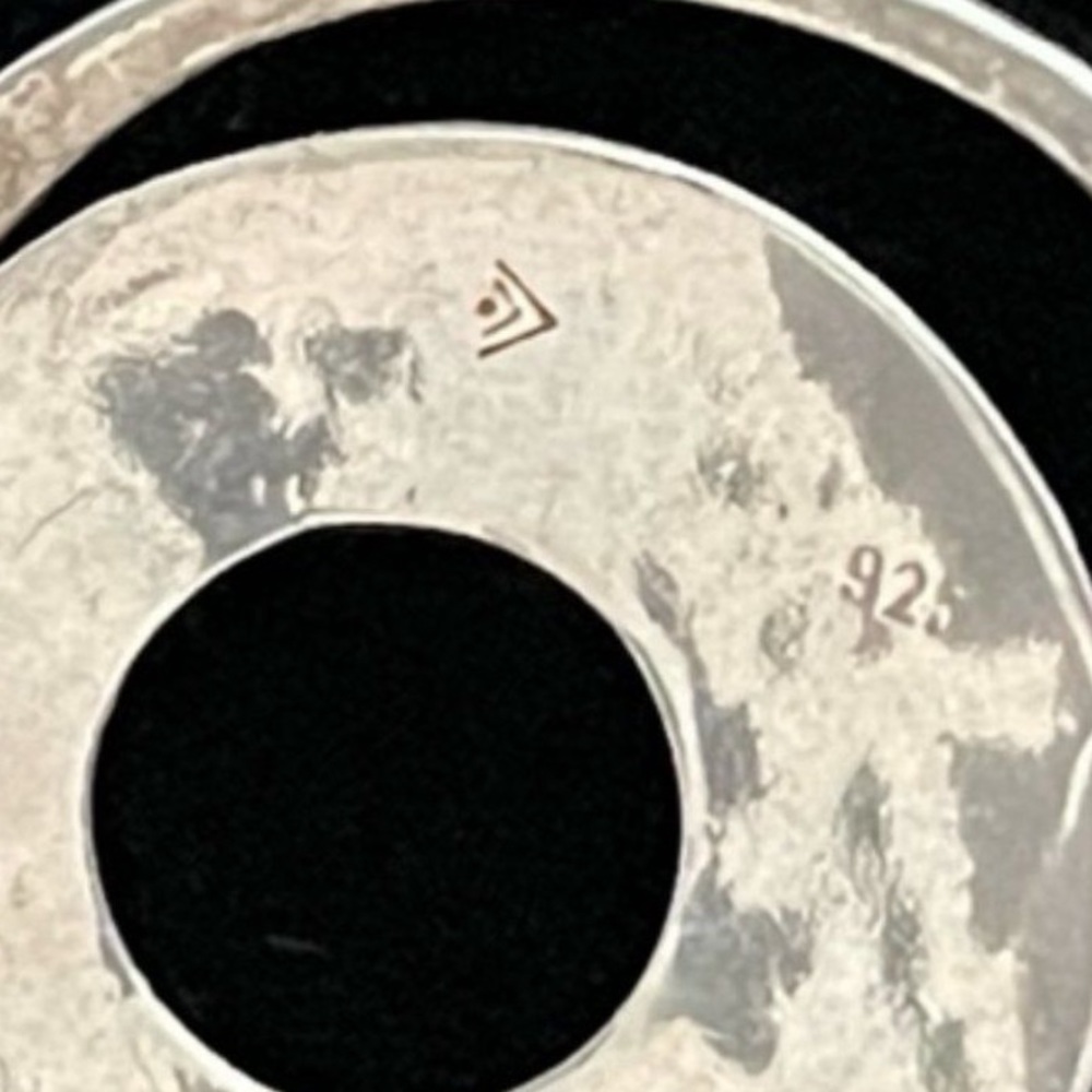 Silpada Vintage Solid Sterling Silver Circled Dro… - image 5